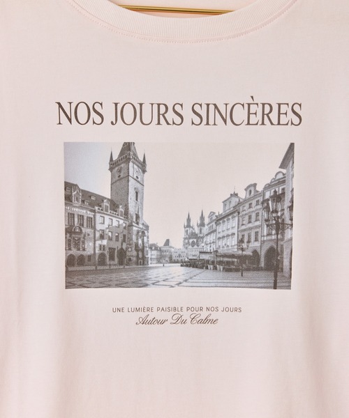 ROPE' PICNIC(ロペピクニック)の「アソートプリントロングスリーブTシャツ(Tシャツ/カットソー・レディース・ホワイト系その他/ホワイト/ピンク・FREE)」の6枚目の写真