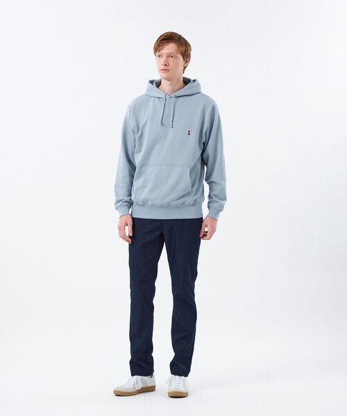MACKINTOSH PHILOSOPHY(マッキントッシュ フィロソフィー)の「【WEB&一部店舗限定】BUCKINGHAM BEAR フーデッドパーカ 10オンス裏パイル(パーカー・メンズ・グレー系その他2/ダークネイビー/ブルー系その他3/ダークブラウン・40/38)」の13枚目の写真