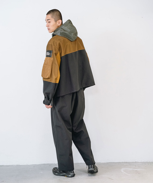 yoshiokubo(ヨシオクボ)の「yoshiokubo ヨシオクボ / 3 LAYER WIDE PANT スリーレイヤーワイドパンツ / YKF26411(その他パンツ・メンズ・ブラック・2/1/3)」の10枚目の写真