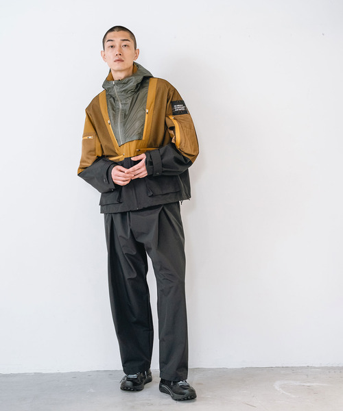 yoshiokubo(ヨシオクボ)の「yoshiokubo ヨシオクボ / 3 LAYER WIDE PANT スリーレイヤーワイドパンツ / YKF26411(その他パンツ・メンズ・ブラック・2/1/3)」の11枚目の写真