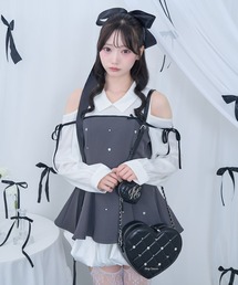 Honey Cinnamon（ハニーシナモン）の「ハートビジューショルダーバッグ（ショルダーバッグ）」