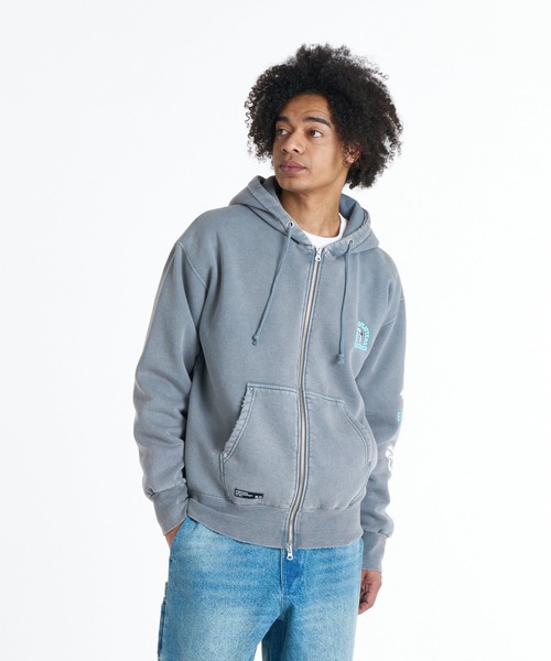 ELEMENT(エレメント)の「ELEMENT メンズ TIMBER DRIPS ZIP HOOD パーカー 【2026年秋冬モデル】/エレメントバックプリントジップアップフーディー(パーカー・メンズ・ネイビー/ブラック系その他/グレー系その他・MEDIUM/X-LARGE/LARGE)」の14枚目の写真
