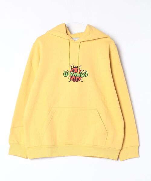 Gramicci（グラミチ）の「LADYBUG HOODED SWEATSHIRT｜レディバグフーデッドスウェットシャツ（パーカー・メンズ・イエロー/ブラウン/ヘザーグレー・M/L/XL/2XL/S）」の3枚目の写真