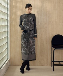 artistic damask camisole dress /アーティスティックダマスクキャミソールドレス