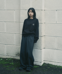 NTC x OHESHIO APPLE LOGO SWEATSHIRT, BLACK
