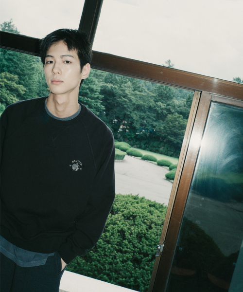 OHESHIO（オヘシオ）の「NTC x OHESHIO APPLE LOGO SWEATSHIRT, BLACK（スウェット・レディース・その他・FREE）」の5枚目の写真