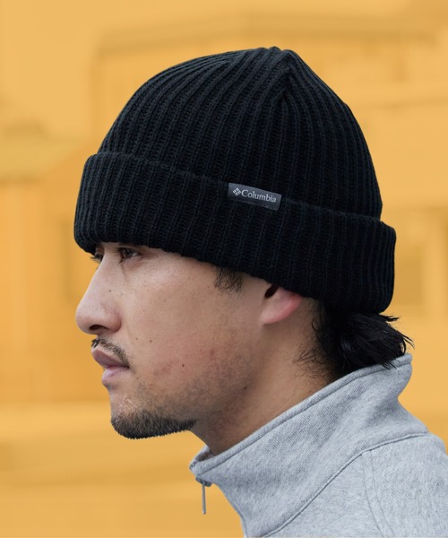 Columbia(コロンビア)の「Columbia/コロンビア スプリットレンジニットキャップ ビーニー アウトドア タウンユース メンズ レディース ユニセックス 2026年秋冬 秋服 冬服(ニットキャップ/ビーニー・メンズ・ブラック/ダークグレー/ダークカーキ・FREE)」の1枚目の写真