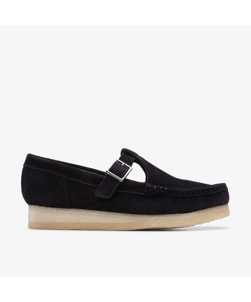 セール】Wallabee T Bar / ワラビーTバー（ブラックスエード
