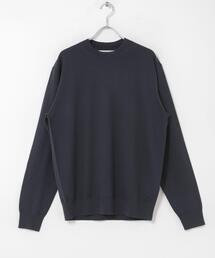 LIFE STYLE TAILOR マシンウォッシャブルハイゲージクルーニット