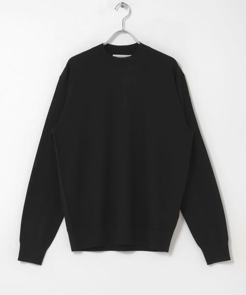 URBAN RESEARCH DOORS(アーバンリサーチドアーズ)の「LIFE STYLE TAILOR マシンウォッシャブルハイゲージクルーニット(シャツ/ブラウス・メンズ・アイボリー/チャコールグレー/グリーン系その他/ブラック・MEDIUM/LARGE)」の7枚目の写真
