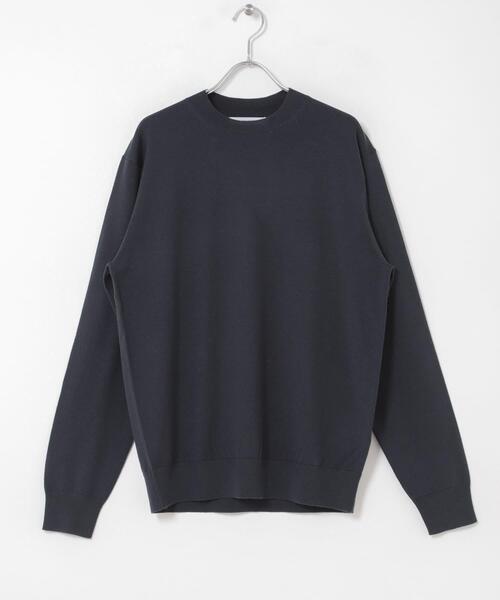 URBAN RESEARCH DOORS(アーバンリサーチドアーズ)の「LIFE STYLE TAILOR マシンウォッシャブルハイゲージクルーニット(シャツ/ブラウス・メンズ・アイボリー/チャコールグレー/グリーン系その他/ブラック・MEDIUM/LARGE)」の9枚目の写真