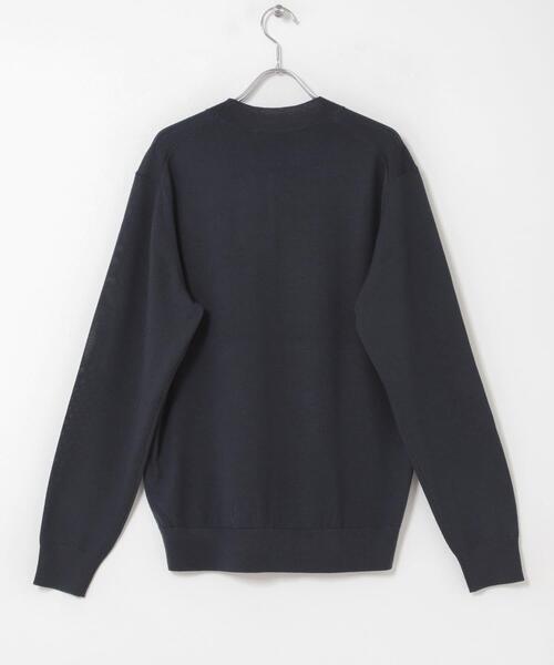 URBAN RESEARCH DOORS(アーバンリサーチドアーズ)の「LIFE STYLE TAILOR マシンウォッシャブルハイゲージクルーニット(シャツ/ブラウス・メンズ・アイボリー/チャコールグレー/グリーン系その他/ブラック・MEDIUM/LARGE)」の11枚目の写真