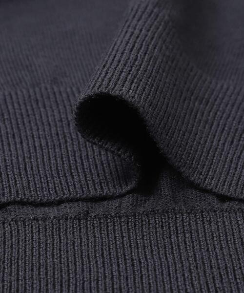 URBAN RESEARCH DOORS(アーバンリサーチドアーズ)の「LIFE STYLE TAILOR マシンウォッシャブルハイゲージクルーニット(シャツ/ブラウス・メンズ・アイボリー/チャコールグレー/グリーン系その他/ブラック・MEDIUM/LARGE)」の12枚目の写真