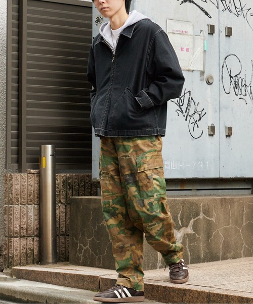 Liberaiders(リベレイダース)の「Liberaiders/リベレイダース DAMAGED BDU PANTS ダメージ加工 カーゴパンツ 迷彩柄 カモフラージュ柄 ミリタリー 2026秋冬 秋服 冬服(カーゴパンツ・メンズ・チャコール/グリーン系その他・S/M/L)」の10枚目の写真