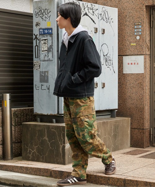 Liberaiders(リベレイダース)の「Liberaiders/リベレイダース DAMAGED BDU PANTS ダメージ加工 カーゴパンツ 迷彩柄 カモフラージュ柄 ミリタリー 2026秋冬 秋服 冬服(カーゴパンツ・メンズ・チャコール/グリーン系その他・S/M/L)」の11枚目の写真