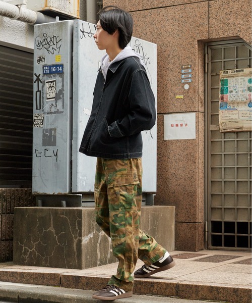 Liberaiders(リベレイダース)の「Liberaiders/リベレイダース DAMAGED BDU PANTS ダメージ加工 カーゴパンツ 迷彩柄 カモフラージュ柄 ミリタリー 2026秋冬 秋服 冬服(カーゴパンツ・メンズ・チャコール/グリーン系その他・S/M/L)」の12枚目の写真
