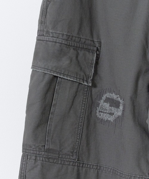 Liberaiders(リベレイダース)の「Liberaiders/リベレイダース DAMAGED BDU PANTS ダメージ加工 カーゴパンツ 迷彩柄 カモフラージュ柄 ミリタリー 2026秋冬 秋服 冬服(カーゴパンツ・メンズ・チャコール/グリーン系その他・S/M/L)」の17枚目の写真