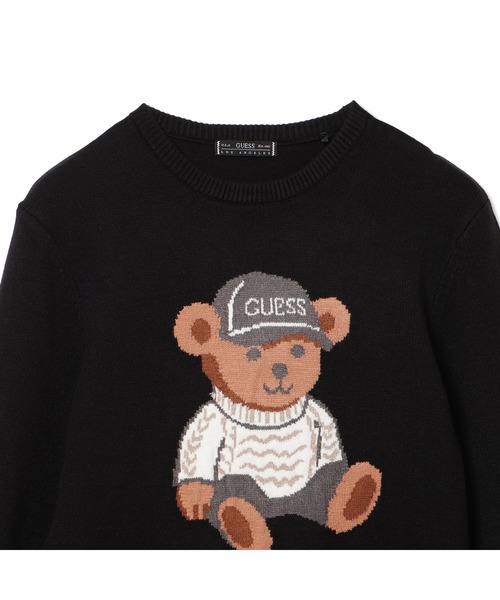 NAVIN Bear Sweater | GUESS(ゲス) JAPAN 公式オンラインストア
