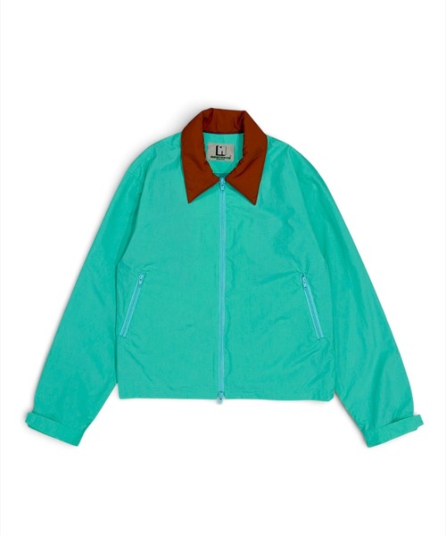 NON TOKYO（ノントーキョー）の「NON TOKYO/ノントーキョー/BI COLOR TECH BLOUSONバイカラーテックブルゾン（ブルゾン・レディース・グリーン/ベージュ/ネイビー・2/1）」の12枚目の写真