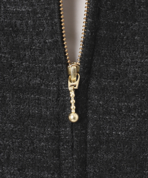 Couture d'adam（クチュールドアダム）の「COUTURE D'ADAM/クチュールドアダム Italian Tweed Tunkers（その他アウター・レディース・ブラック・38）」の17枚目の写真