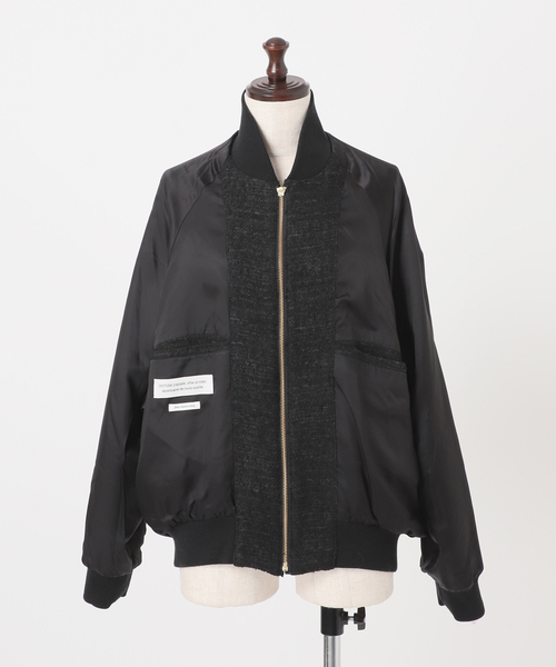 Couture d'adam（クチュールドアダム）の「COUTURE D'ADAM/クチュールドアダム Italian Tweed Tunkers（その他アウター・レディース・ブラック・38）」の16枚目の写真