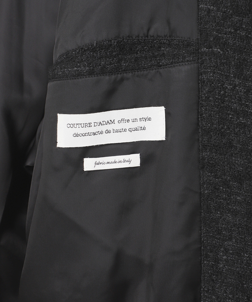 Couture d'adam（クチュールドアダム）の「COUTURE D'ADAM/クチュールドアダム Italian Tweed Tunkers（その他アウター・レディース・ブラック・38）」の13枚目の写真