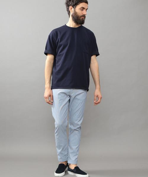 BEAUTY&YOUTH UNITED ARROWS(ビューティーアンドユースユナイテッドアローズ)の「BY ポンチ フォルム ショートスリーブ Tシャツ◆(Tシャツ/カットソー・メンズ・ベージュ/グレー/ネイビー/オリーブ/ブラウン/ダークブラウン/ロイヤルブルー・X-LARGE/LARGE/MEDIUM/SMALL)」の15枚目の写真