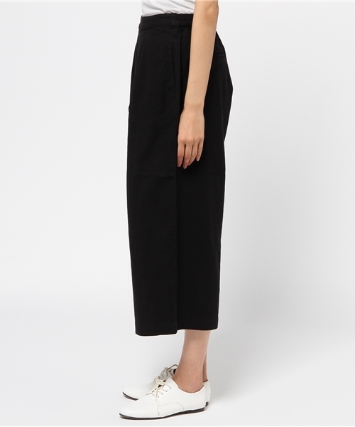 LBC(エルビーシー)の「コットンヘンプマキシワイドパンツ (その他パンツ・レディース・ライトグレー/ダークグレー・MEDIUM)」の4枚目の写真