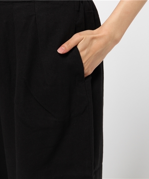 LBC(エルビーシー)の「コットンヘンプマキシワイドパンツ (その他パンツ・レディース・ライトグレー/ダークグレー・MEDIUM)」の8枚目の写真