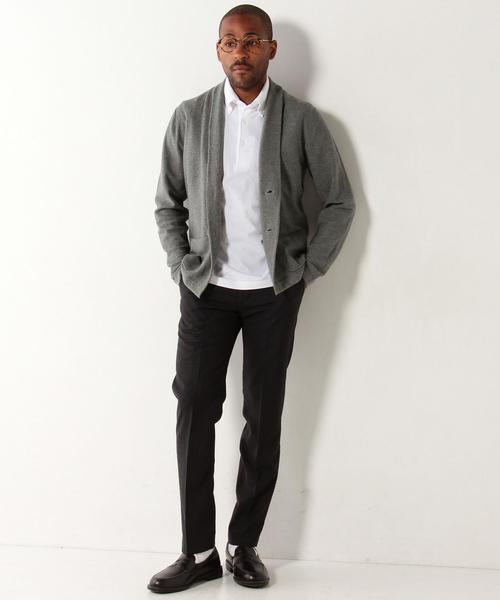 UNITED ARROWS（ユナイテッドアローズ）の「USET ハイゲージ ショール カーディガン †◆（ニット/セーター・メンズ・グレー/ネイビー・X-LARGE/LARGE/SMALL/MEDIUM）」の20枚目の写真