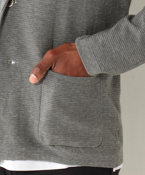 UNITED ARROWS（ユナイテッドアローズ）の「USET ハイゲージ ショール カーディガン †◆（ニット/セーター・メンズ・グレー/ネイビー・X-LARGE/LARGE/SMALL/MEDIUM）」の13枚目の写真