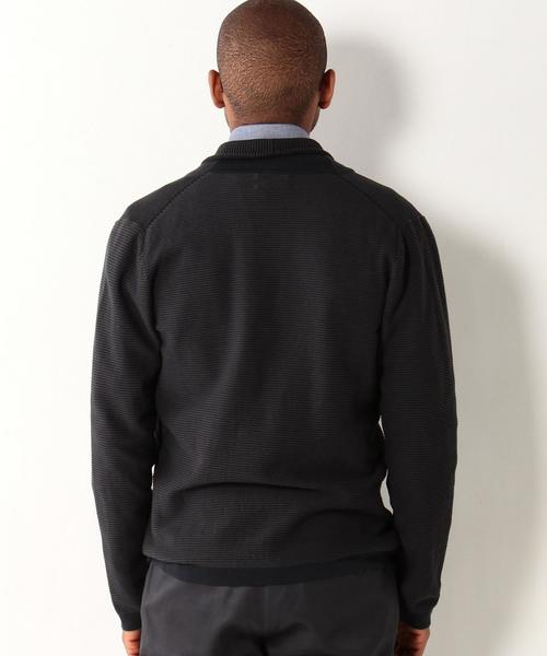 UNITED ARROWS（ユナイテッドアローズ）の「USET ハイゲージ ショール カーディガン †◆（ニット/セーター・メンズ・グレー/ネイビー・X-LARGE/LARGE/SMALL/MEDIUM）」の7枚目の写真