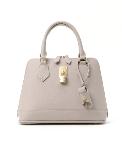 Samantha Thavasa(サマンサタバサ)の「ダスティレディアゼル【3年保証対象】(ハンドバッグ・レディース・ピンクベージュ/グレイッシュベージュ/チェリーピンク/ミント・FREE)」の2枚目の写真