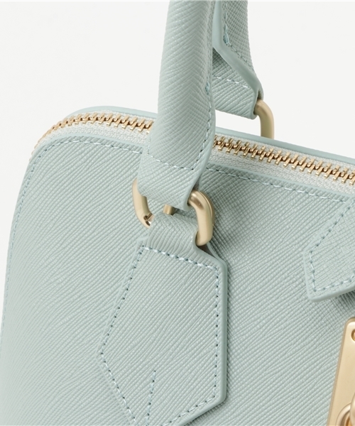 Samantha Thavasa(サマンサタバサ)の「ダスティレディアゼル【3年保証対象】(ハンドバッグ・レディース・ピンクベージュ/グレイッシュベージュ/チェリーピンク/ミント・FREE)」の6枚目の写真