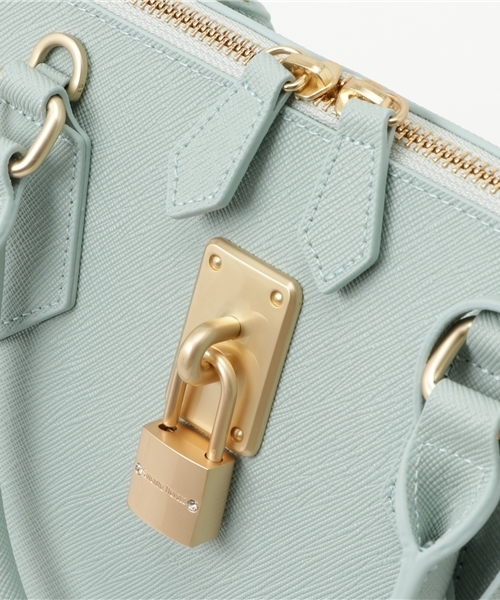 Samantha Thavasa(サマンサタバサ)の「ダスティレディアゼル【3年保証対象】(ハンドバッグ・レディース・ピンクベージュ/グレイッシュベージュ/チェリーピンク/ミント・FREE)」の7枚目の写真