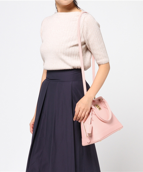 Samantha Thavasa(サマンサタバサ)の「ダスティレディアゼル【3年保証対象】(ハンドバッグ・レディース・ピンクベージュ/グレイッシュベージュ/チェリーピンク/ミント・FREE)」の10枚目の写真