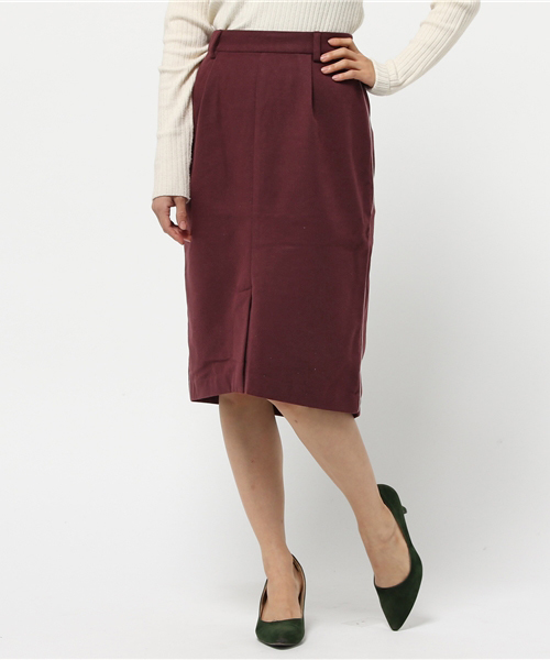 Heather（ヘザー）の「サイドラインタイトスカート 738996（スカート・レディース・レッド/ブラック・FREE）」の5枚目の写真