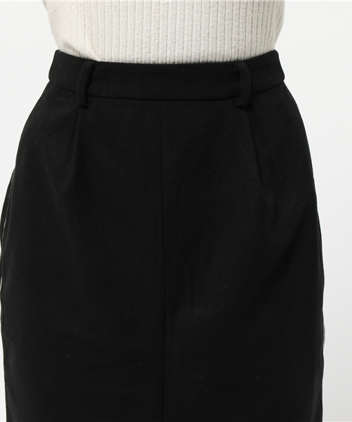 Heather（ヘザー）の「サイドラインタイトスカート 738996（スカート・レディース・レッド/ブラック・FREE）」の10枚目の写真