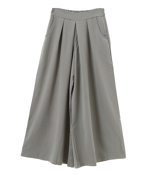 fifth（フィフス）の「タックロングワイドパンツ（その他パンツ・レディース・ブラック/ベージュ/グレー・MEDIUM）」の4枚目の写真