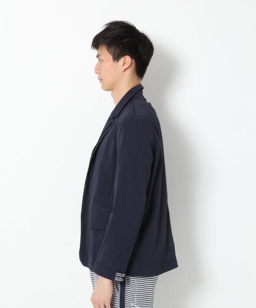 GLOBAL WORK(グローバルワーク)の「ACTIVEストレッチナイロンジャケット Men/738819(ナイロンジャケット・メンズ・ネイビー/ブラック・LARGE/MEDIUM)」の7枚目の写真