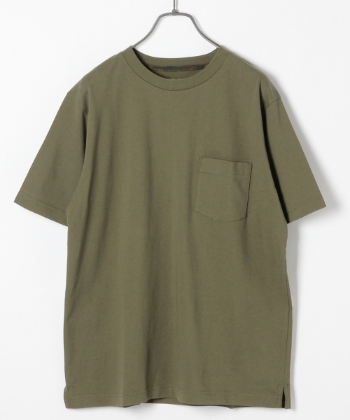 GLOBAL WORK（グローバルワーク）の「【吸水速乾・汗ジミ軽減】ＭＶＳクルーネックＴ/739320（Tシャツ/カットソー・メンズ・ネイビー/オフホワイト/ホワイト/グリーン系その他・LARGE/MEDIUM/X-LARGE/SMALL）」の3枚目の写真