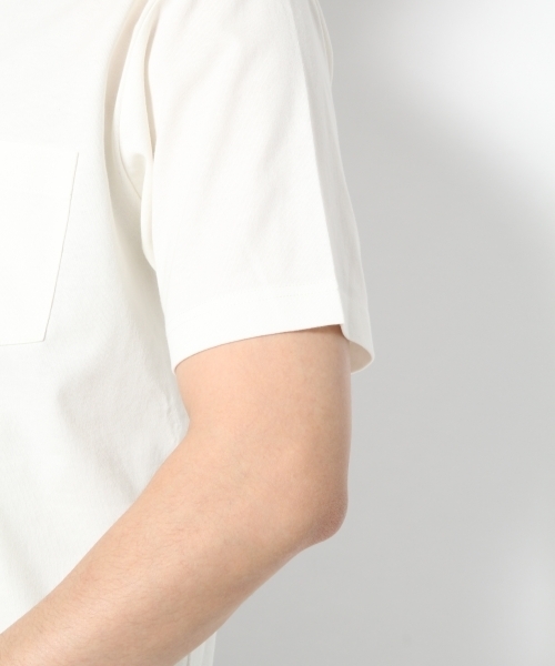 GLOBAL WORK（グローバルワーク）の「【吸水速乾・汗ジミ軽減】ＭＶＳクルーネックＴ/739320（Tシャツ/カットソー・メンズ・ネイビー/オフホワイト/ホワイト/グリーン系その他・LARGE/MEDIUM/X-LARGE/SMALL）」の11枚目の写真