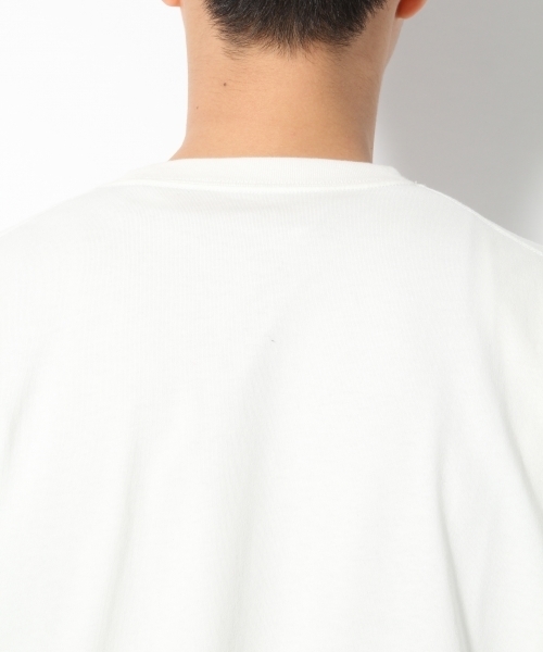 GLOBAL WORK（グローバルワーク）の「【吸水速乾・汗ジミ軽減】ＭＶＳクルーネックＴ/739320（Tシャツ/カットソー・メンズ・ネイビー/オフホワイト/ホワイト/グリーン系その他・LARGE/MEDIUM/X-LARGE/SMALL）」の13枚目の写真