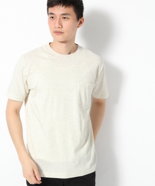 GLOBAL WORK（グローバルワーク）の「【吸水速乾・汗ジミ軽減】ＭＶＳクルーネックＴ/739320（Tシャツ/カットソー・メンズ・ネイビー/オフホワイト/ホワイト/グリーン系その他・LARGE/MEDIUM/X-LARGE/SMALL）」の16枚目の写真