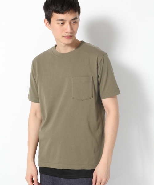 GLOBAL WORK（グローバルワーク）の「【吸水速乾・汗ジミ軽減】ＭＶＳクルーネックＴ/739320（Tシャツ/カットソー・メンズ・ネイビー/オフホワイト/ホワイト/グリーン系その他・LARGE/MEDIUM/X-LARGE/SMALL）」の17枚目の写真