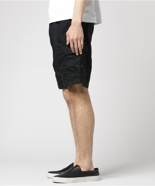 HYSTERIC GLAMOUR（ヒステリックグラマー）の「カーゴショーツ（カーゴパンツ・メンズ・カーキ/グリーン系カモフラージュ/ブラック・SMALL/MEDIUM/LARGE）」の4枚目の写真