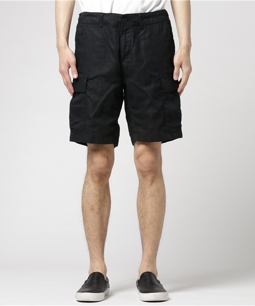 HYSTERIC GLAMOUR（ヒステリックグラマー）の「カーゴショーツ（カーゴパンツ・メンズ・カーキ/グリーン系カモフラージュ/ブラック・SMALL/MEDIUM/LARGE）」の7枚目の写真