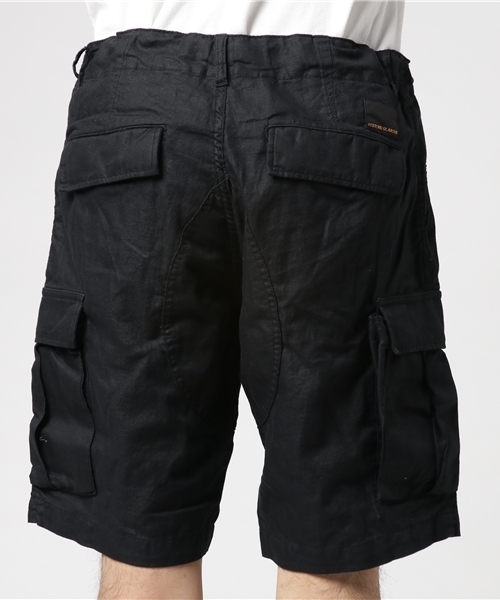 HYSTERIC GLAMOUR（ヒステリックグラマー）の「カーゴショーツ（カーゴパンツ・メンズ・カーキ/グリーン系カモフラージュ/ブラック・SMALL/MEDIUM/LARGE）」の5枚目の写真