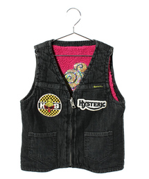 HYSTERIC MINI | HDY SKULL～リバーシブル ベスト～(ベスト)