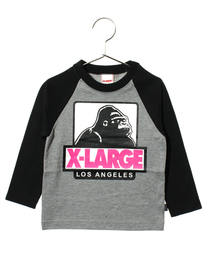 XLARGE KIDS | L/S BB TEE OG(Tシャツ/カットソー)